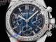 super clone Audemars Piguet Royal Oak 38mm blue face diamond watch 26715 (4)_th.jpg